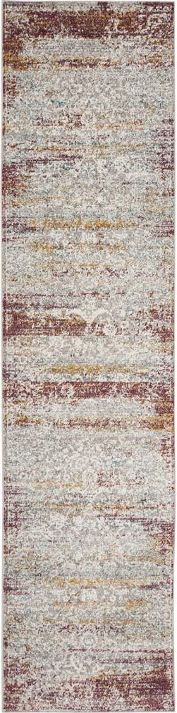 Safavieh Aria ARA156R Red/Creme Area Rug Runner Image