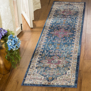 Safavieh Aria ARA160B Blue/Creme Area Rug Lifestyle Image