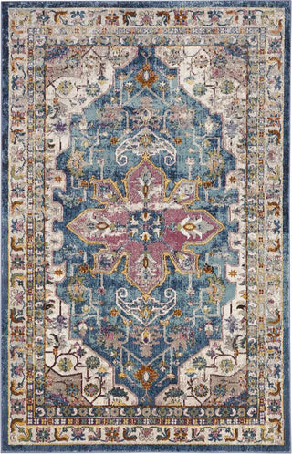 Safavieh Aria ARA160B Blue/Creme Area Rug 4' Image