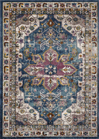 Safavieh Aria ARA160B Blue/Creme Area Rug