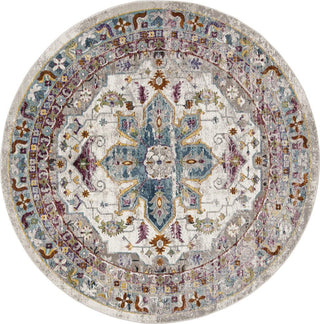 Safavieh Aria ARA160C Cream/Multi Area Rug Round Image