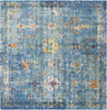 Safavieh Aria ARA169B Blue/Multi Area Rug Square Image