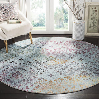 Safavieh Aria ARA172B Blue/Multi Area Rug