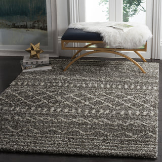 Safavieh Arizona Shag ASG741B Brown/Ivory Area Rug