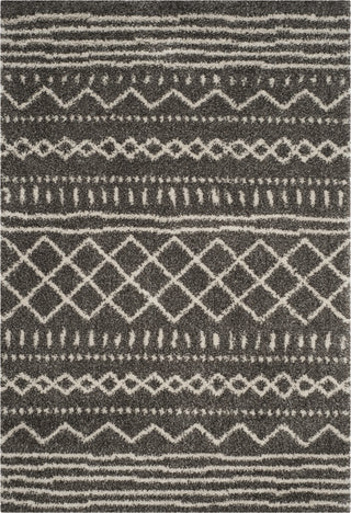 Safavieh Arizona Shag ASG741B Brown/Ivory Area Rug