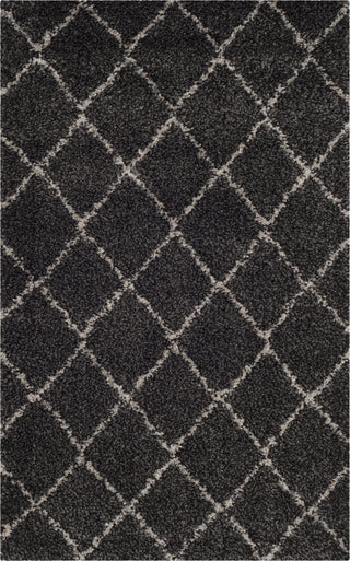 Safavieh Arizona Shag ASG742C Anthracite/Beige Area Rug