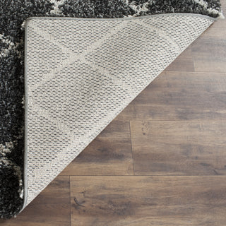 Safavieh Arizona Shag ASG742C Anthracite/Beige Area Rug