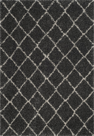 Safavieh Arizona Shag ASG742C Anthracite/Beige Area Rug