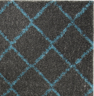 Safavieh Arizona Shag ASG742K Grey/Turquoise Area Rug