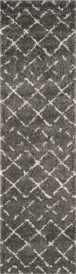 Safavieh Arizona Shag ASG743B Brown/Ivory Area Rug