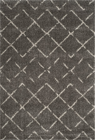 Safavieh Arizona Shag ASG743B Brown/Ivory Area Rug