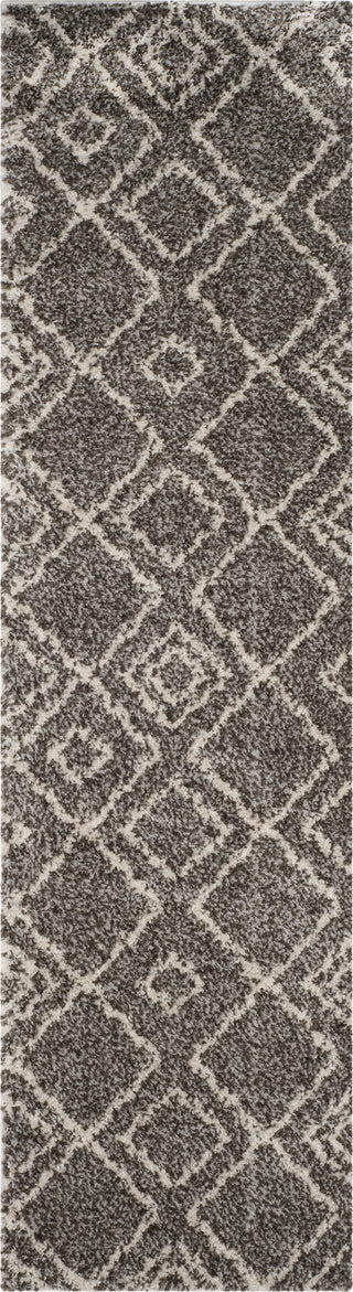 Safavieh Arizona Shag ASG744B Brown/Ivory Area Rug