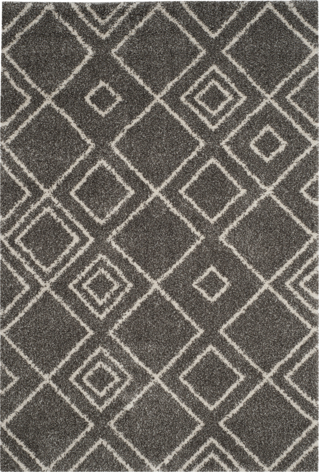 Safavieh Arizona Shag ASG744B Brown/Ivory Area Rug – Incredible Rugs ...