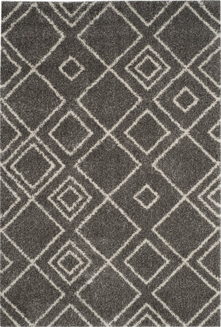 Safavieh Arizona Shag ASG744B Brown/Ivory Area Rug