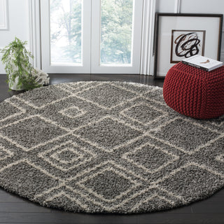 Safavieh Arizona Shag ASG744B Brown/Ivory Area Rug