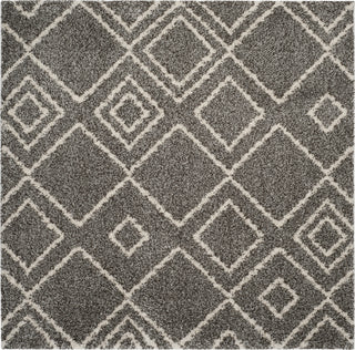 Safavieh Arizona Shag ASG744B Brown/Ivory Area Rug