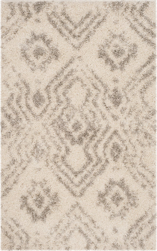 Safavieh Arizona Shag ASG746G Ivory/Grey Area Rug