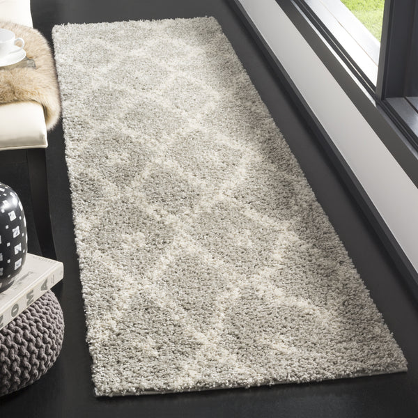 Safavieh Arizona Shag ASG747D Grey/Ivory Area Rug – Incredible Rugs and ...