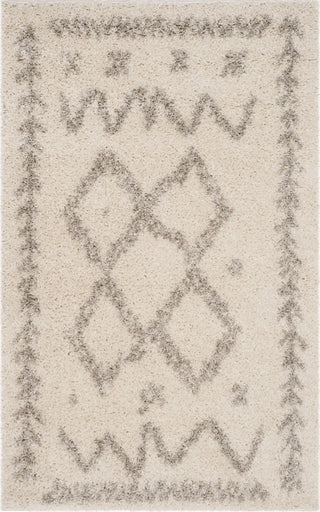 Safavieh Arizona Shag ASG749G Ivory/Grey Area Rug