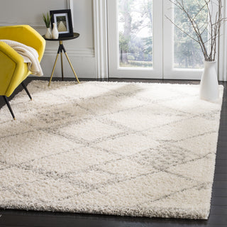 Safavieh Arizona Shag ASG751G Ivory/Grey Area Rug