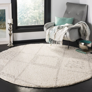 Safavieh Arizona Shag ASG751G Ivory/Grey Area Rug