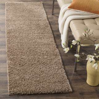 Safavieh Arizona Shag ASG820K Taupe Area Rug