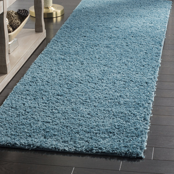 Safavieh Arizona Shag ASG820T Aqua Area Rug – Incredible Rugs and Decor