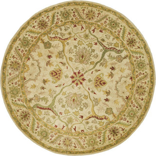 Safavieh Antiquity At14 Ivory Area Rug Round