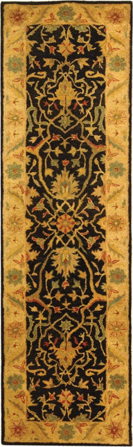 Safavieh Antiquity At14 Black Area Rug Runner