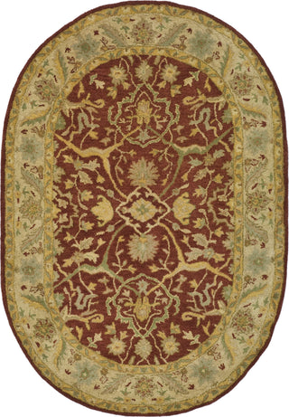 Safavieh Antiquity At14 Rust Area Rug 