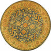 Safavieh Antiquity At14 Blue Area Rug Round
