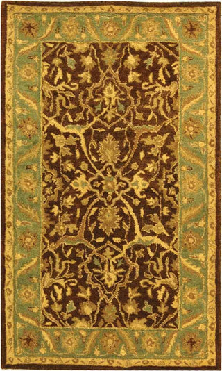 Safavieh Antiquity At14 Brown/Green Area Rug Main