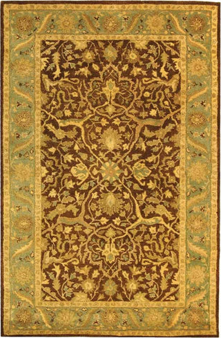 Safavieh Antiquity At14 Brown/Green Area Rug Main