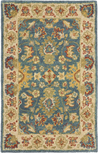 Safavieh Antiquity At15 Blue/Beige Area Rug 