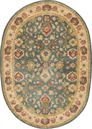 Safavieh Antiquity At15 Blue/Beige Area Rug 