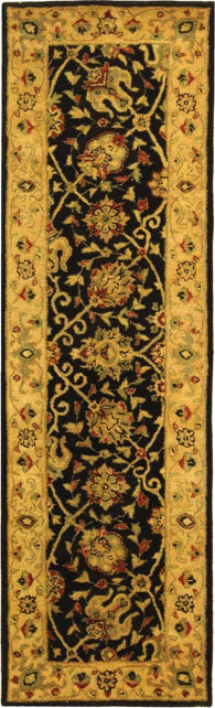 Safavieh Antiquity At21 Black Area Rug Runner