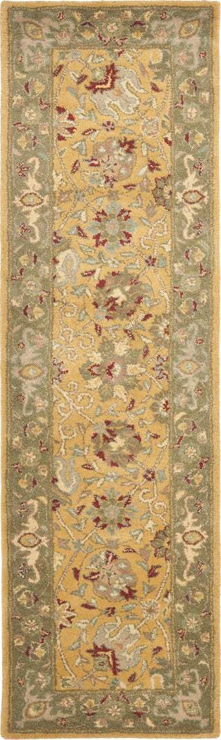 Safavieh Antiquity At21 Gold Area Rug Runner