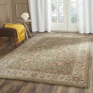 Safavieh Antiquity At21 Sage Area Rug Room Scene Feature