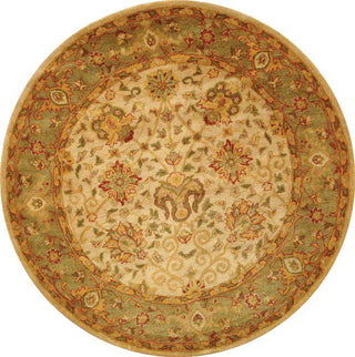 Safavieh Antiquity At21 Ivory Area Rug Round