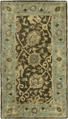Safavieh Antiquity At21 Brown/Green Area Rug main image