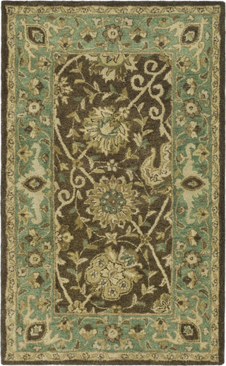 Safavieh Antiquity At21 Brown/Green Area Rug Main