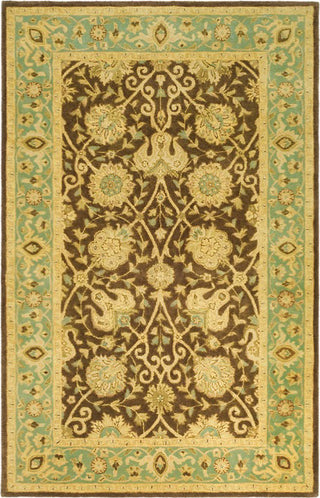 Safavieh Antiquity At21 Brown/Green Area Rug Main