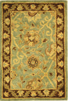Safavieh Antiquity At21 Green/Brown Area Rug 