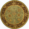 Safavieh Antiquity At21 Green/Brown Area Rug Round