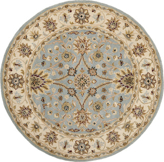 Safavieh Antiquity At249 Light Blue/Ivory Area Rug Round