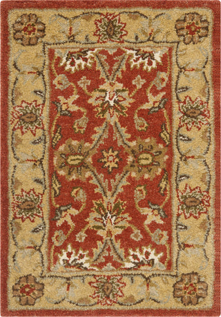 Safavieh Antiquity At249 Rust/Gold Area Rug 