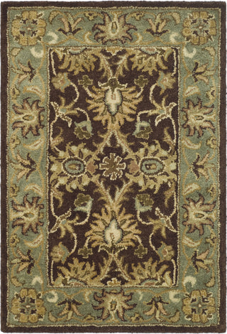 Safavieh Antiquity At249 Chocolate/Blue Area Rug 