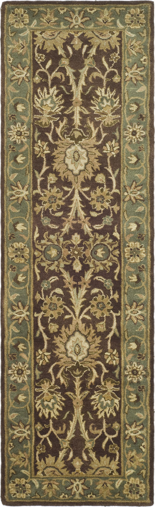 Safavieh Antiquity At249 Chocolate/Blue Area Rug Runner