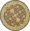Safavieh Antiquity At249 Chocolate/Blue Area Rug Round