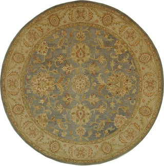 Safavieh Antiquity At312 Blue/Beige Area Rug Round